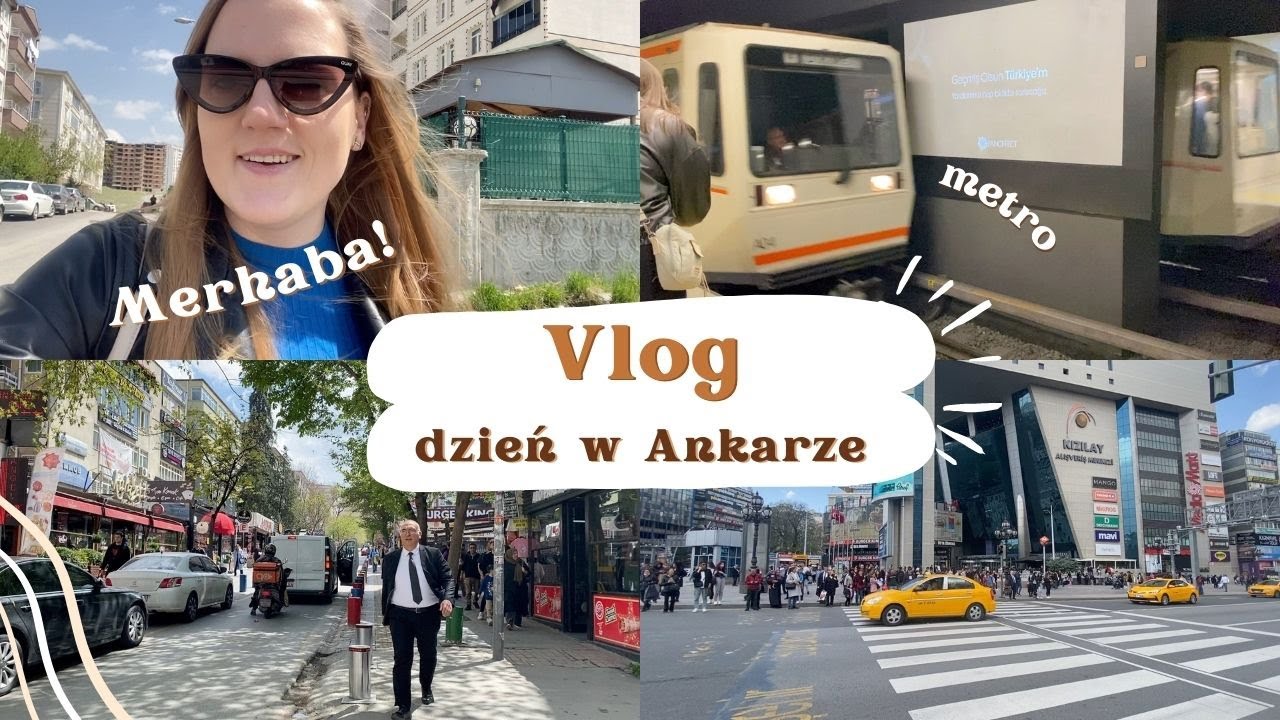Vlog Dzień w Ankarze - idziemy na randkę, centrum, kino | Gaba Demirdirek