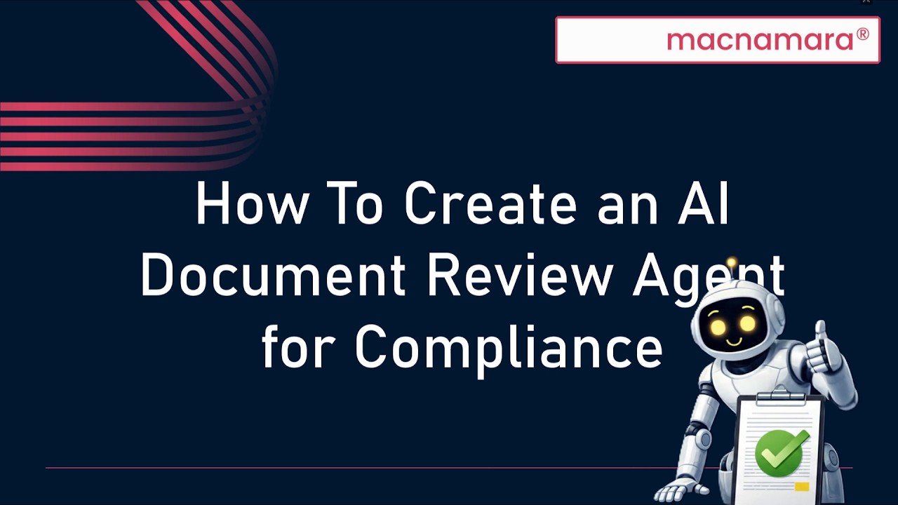 How To Create an AI Document Review Agent for Compliance