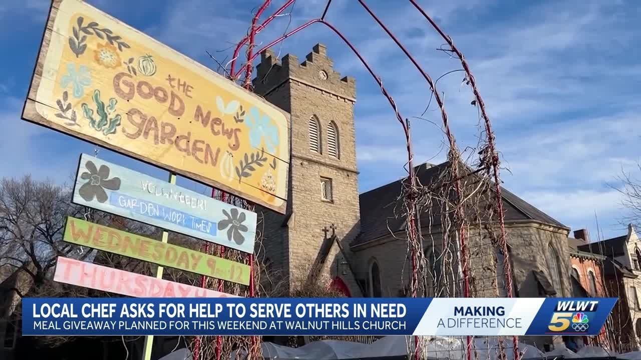 Chef teams up with Walnut Hills church to provide food to community members in need