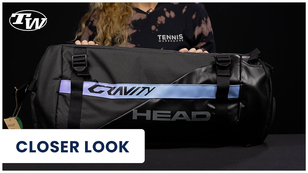 Take a closer look at the Head Gravity Duffel Tennis Bag