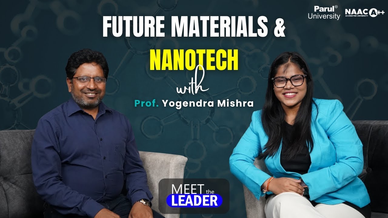 Future of Nanotechnology & ZnO Tetrapods | Prof. Yogendra Kumar Mishra | Meet the Leader.