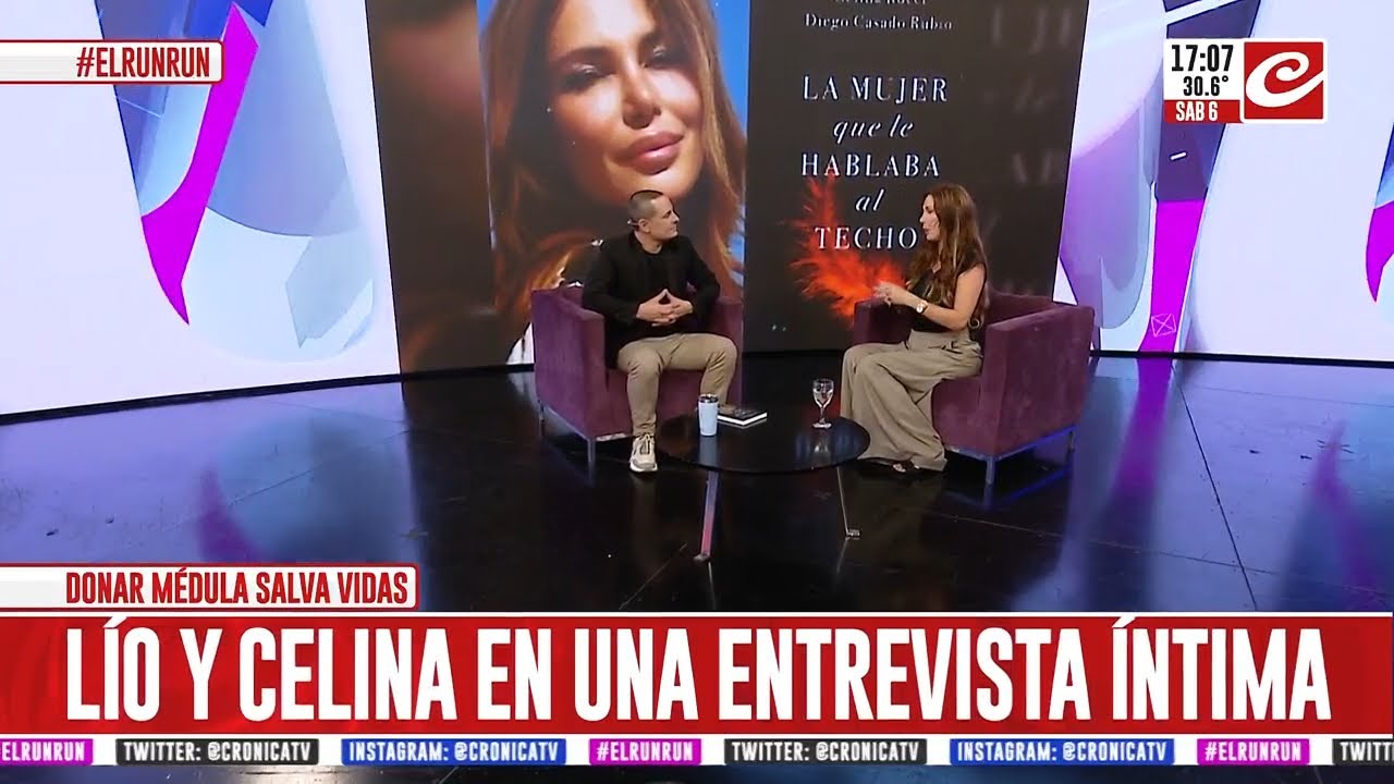 L&iacute;o Pecoraro y Celina Rucci: dos transplantados de m&eacute;dula &oacute;sea