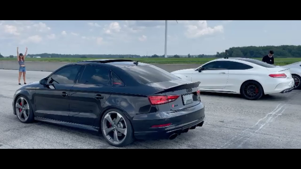 Audi RS3 takes on C63s Coupe and Supra *Surprising Results*