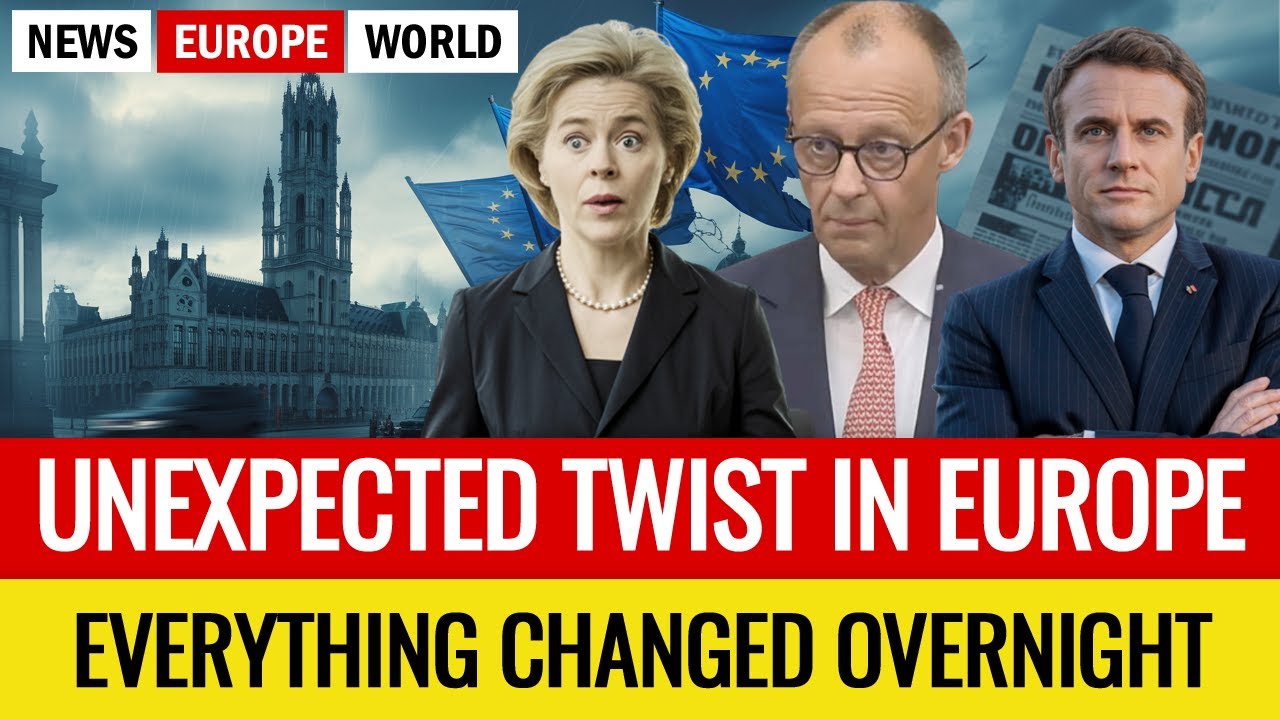 Europe takes a shocking turn. Everything changed overnight.
