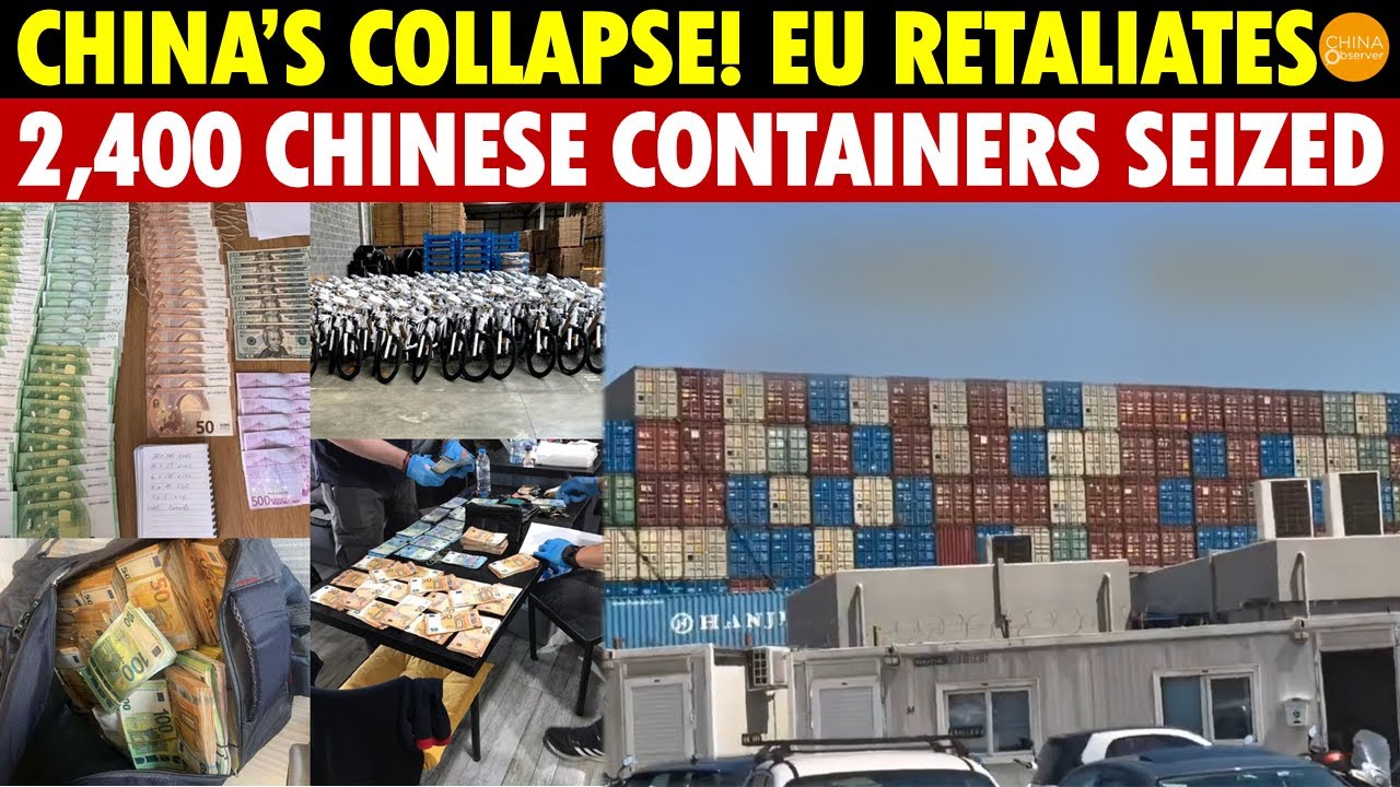 China Is Done! EU Strikes Back! 2,400 Chinese Containers Worth €800 Million Seized in Greece
