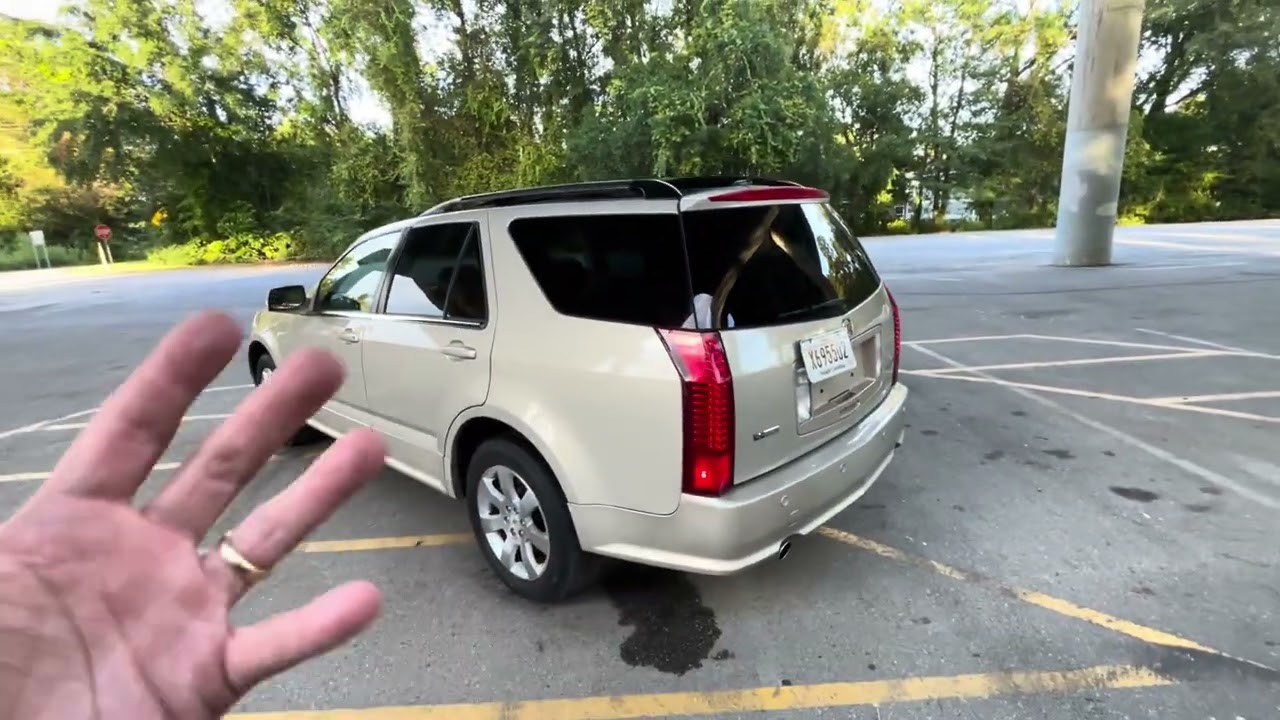 Обзор Cadillac SRX AWD North Star V8 2008 года | Подробный тур по продаже за 5975 долларов | Мирт...