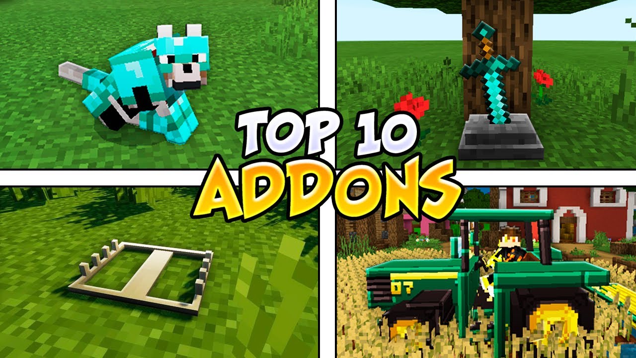 10 ЛУЧШИХ АДДОНС ВЫЖИВАНИЯ для Minecraft PE (Bedrock) 1.16.220+ | МОДЫ # 5