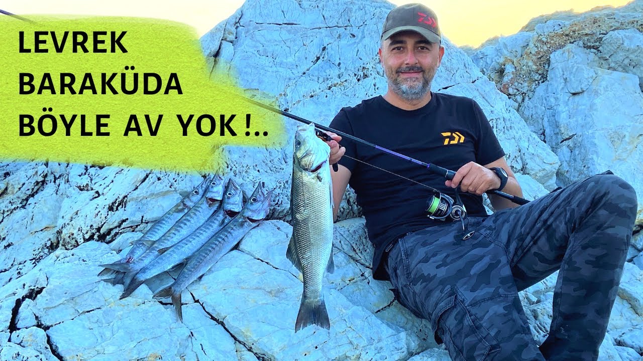 BÖYLE AV YOK / Full Aksiyon Levrek Avı / At Çek Baraküda ve Levrek Avı / Daiwa Takım / Bg Mq Makine