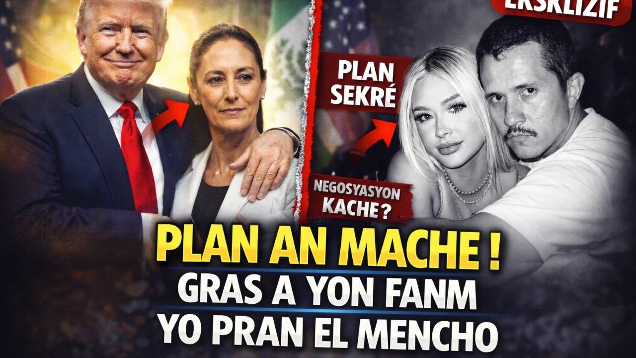 EKSKLIZIF ! GRAS A YON FANM, YO TRAKE EL MENCHO JOUK YO  FINI AVÈ L !