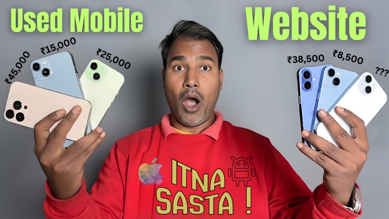TOP 5 Second Hand Mobile Website in India II COD & EMI also Available ✅