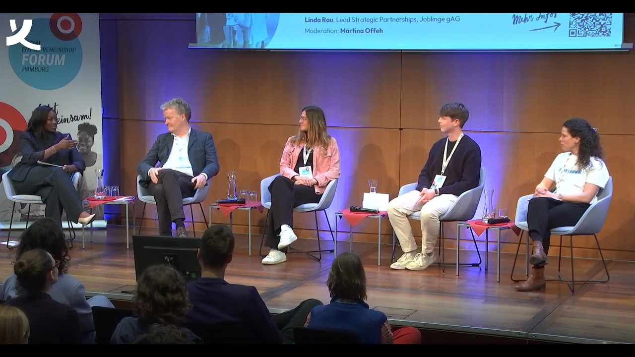 Panel „Skalierung mit Impact: Erfolgsfaktoren und Herausforderungen für Social Enterprises”