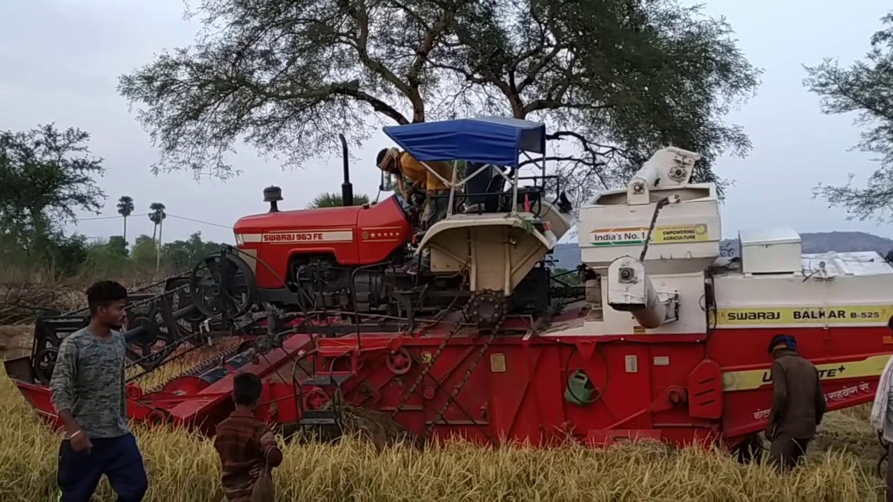 Preet 3549 Vs swaraj 963 balkar harvester