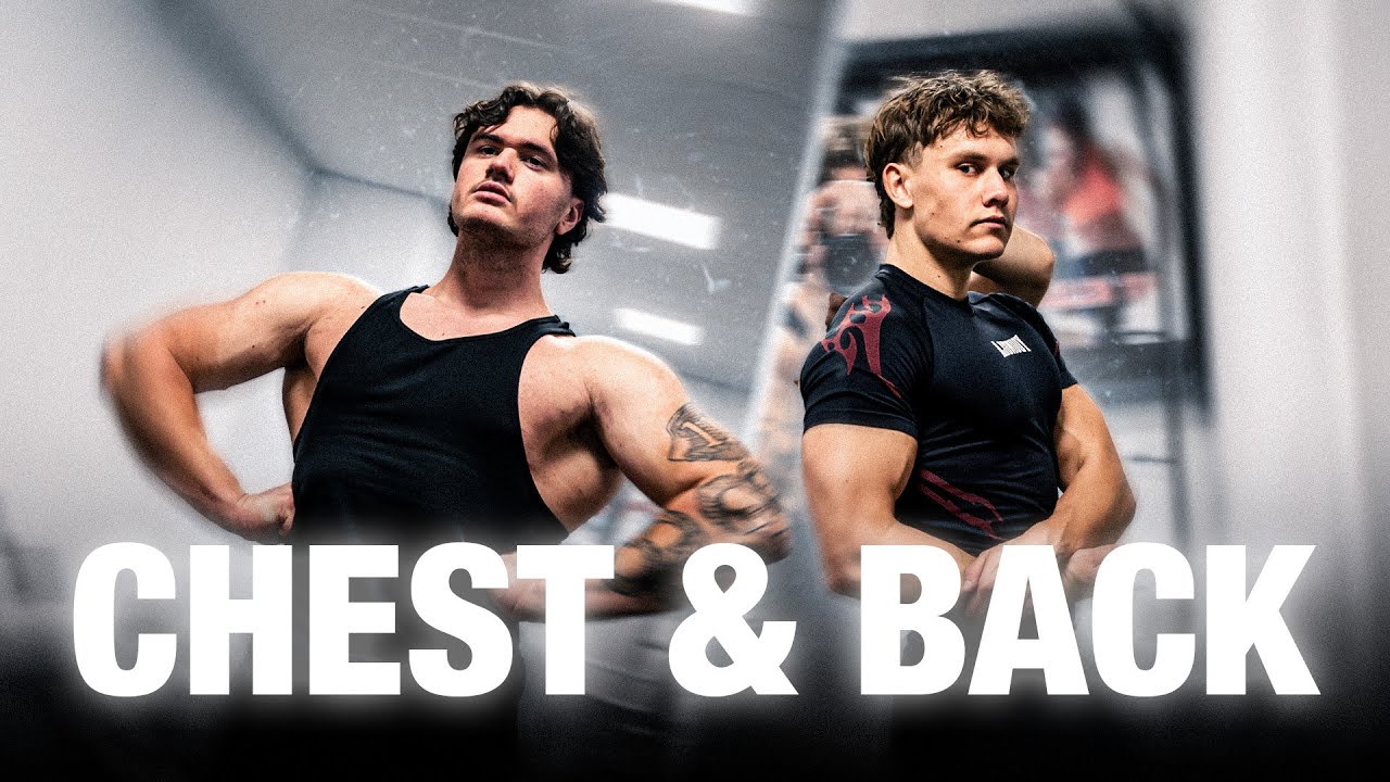 MEN'S PHYSIQUE ATLEET VS GYMBRO! | CHEST & BACK | BRAJA VLOG