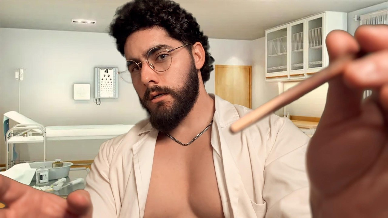Невменяемый врач проводит осмотр простаты, и происходит немыслимое - ASMR-ролевая игра