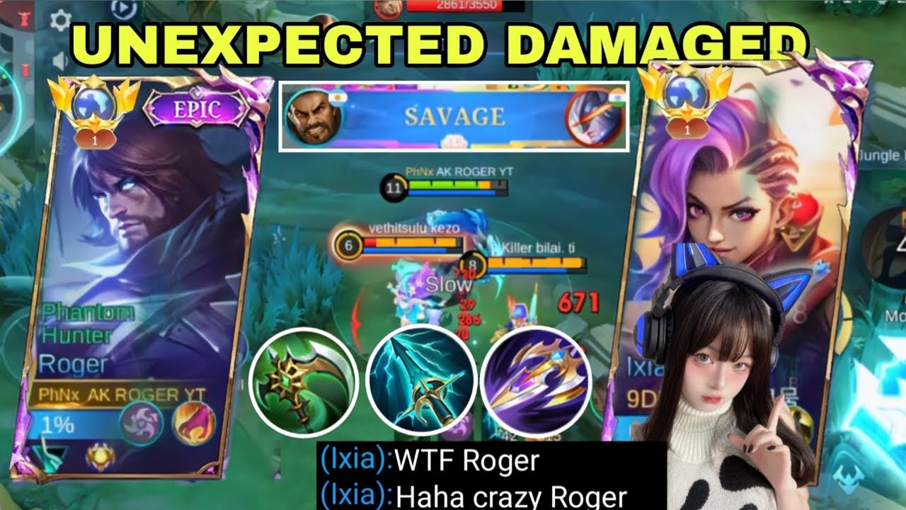 Roger 20 kills savage 🔥&ldquo;She Was a Random Gamer Girl&hellip; Then Roger Took Over the Game 💀&rdquo;