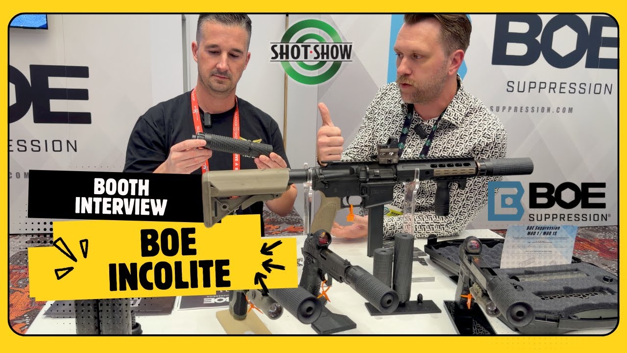 BOE (Balance of Energy) New 9mm Suppressors | SHOT Show 2026 First Look