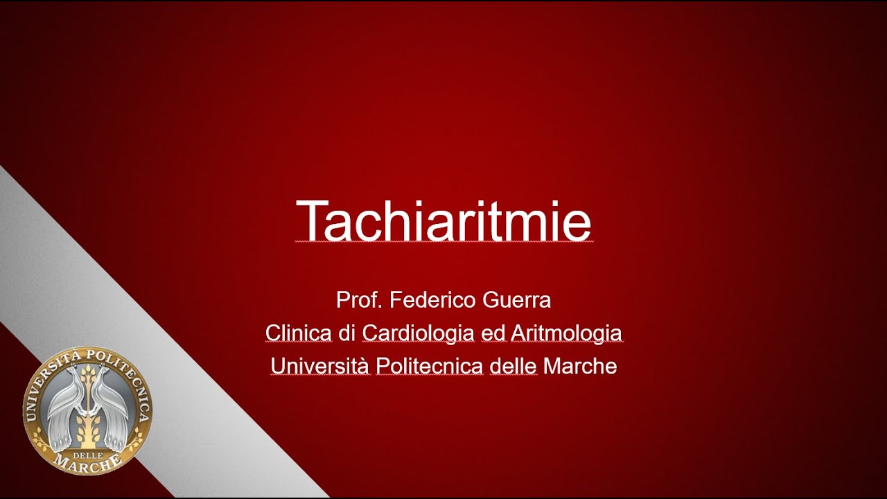 Tachiaritmie - VECCHIO VIDEO AA 2019/2020