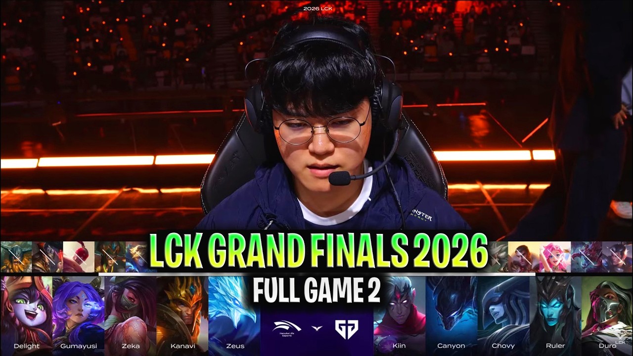 GEN vs HLE GAME 2 LCK PLAYOFFS GRAND FINALS 2026 | FULL GAME | GENG vs HANWHA G2 LCK PLAYOFFS 2026