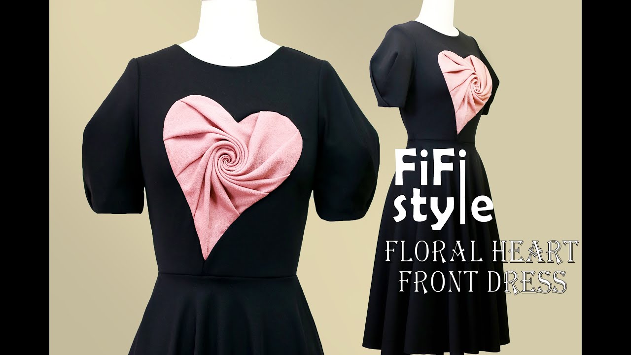 FiFi Style : TRcutting-Draping: розовое сердечко