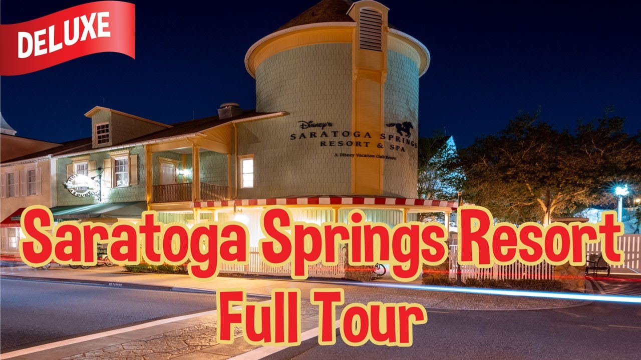 Disney's Saratoga Springs Resort and Room Tour