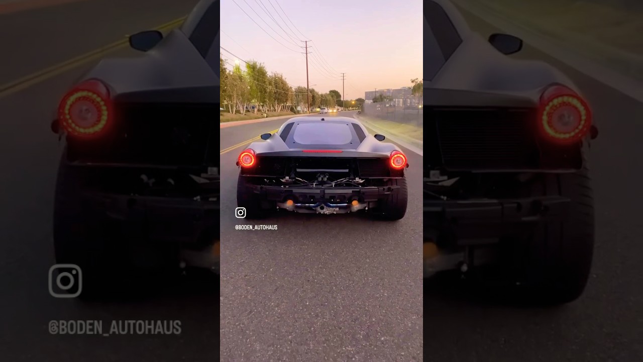 Stripeless Ferrari 458 Speciale INSANE Sound + Launch 💥