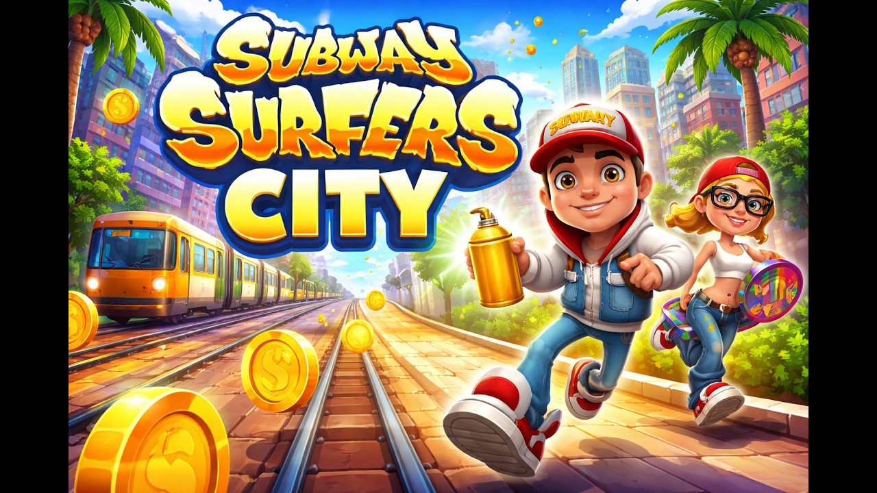 SUBWAY SURFERS CITY |  CAN I GO TO TOP 100 | LIVE🛑