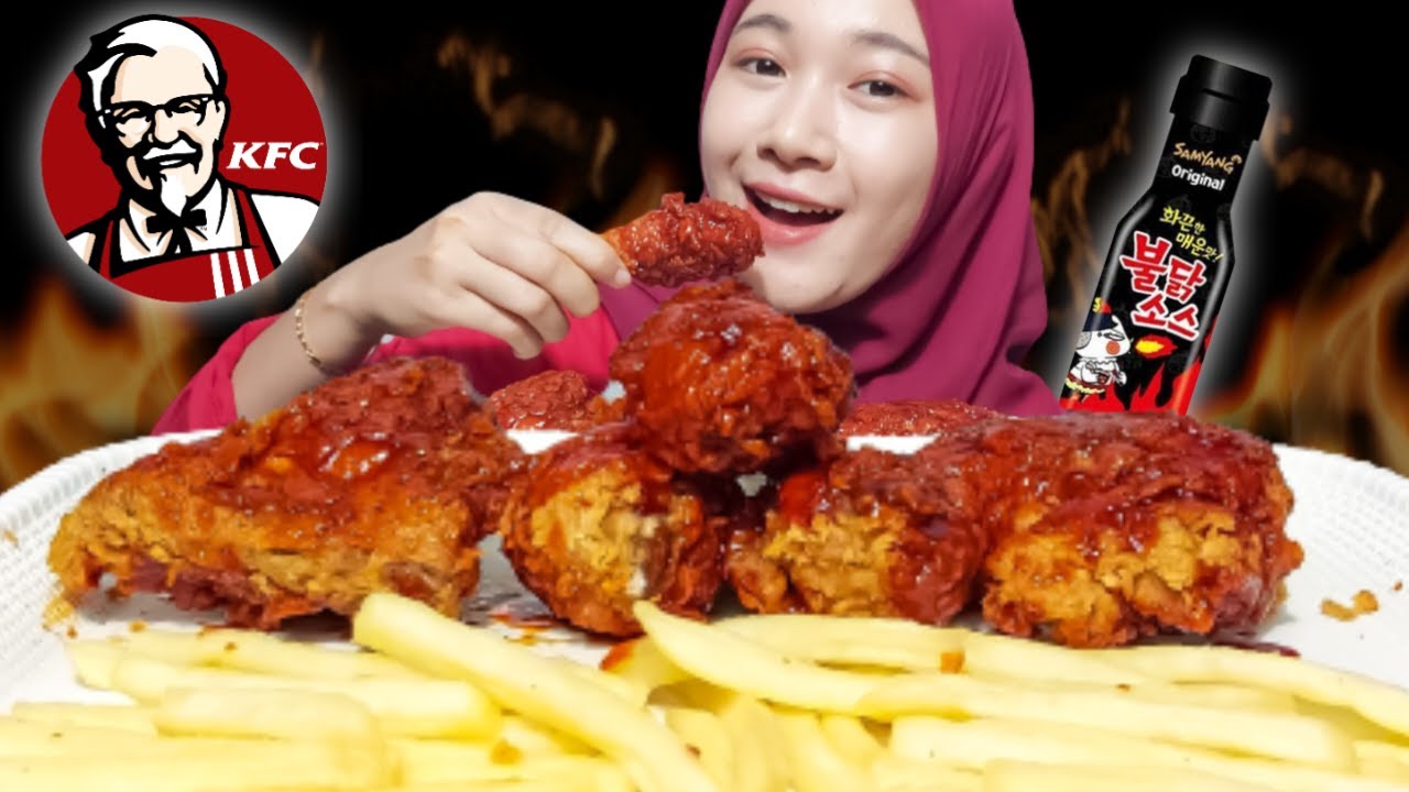 BERBUKA DENGAN YANG HOT JELETOT | KFC SAOS SAMYANG