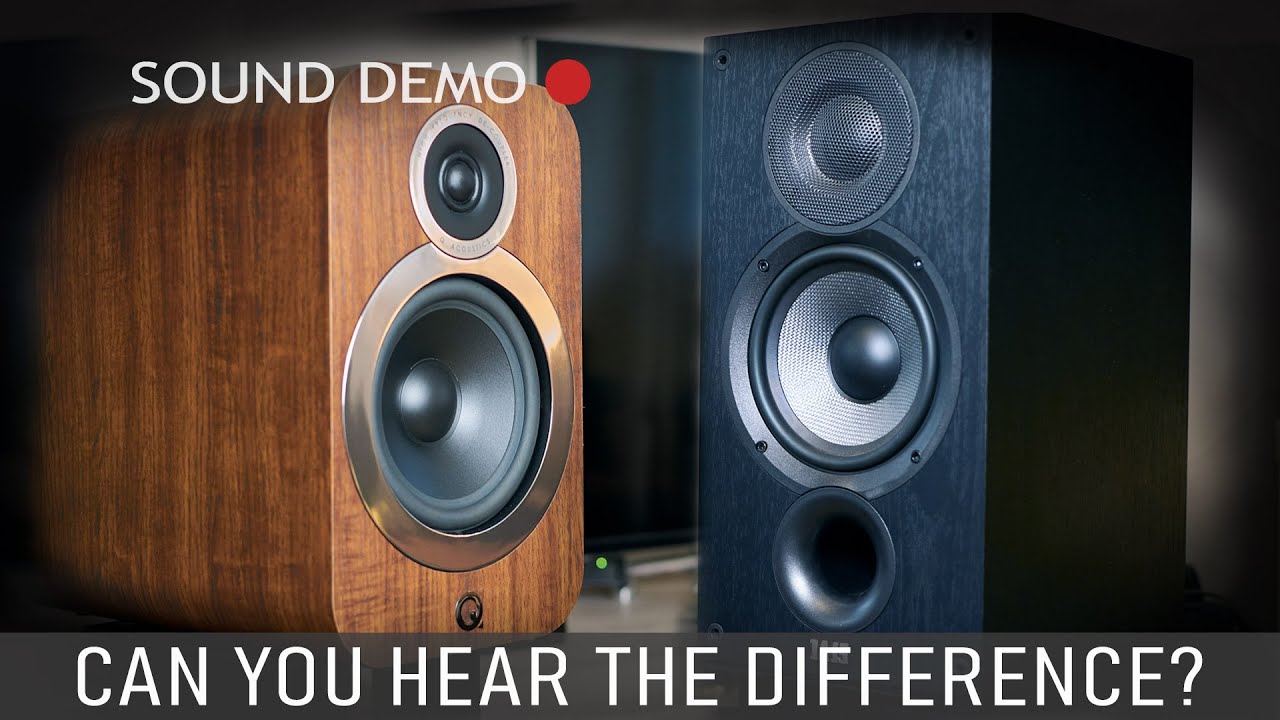 ELAC Debut 2.0 B5.2 vs Q Acoustics 3030i SOUND DEMO