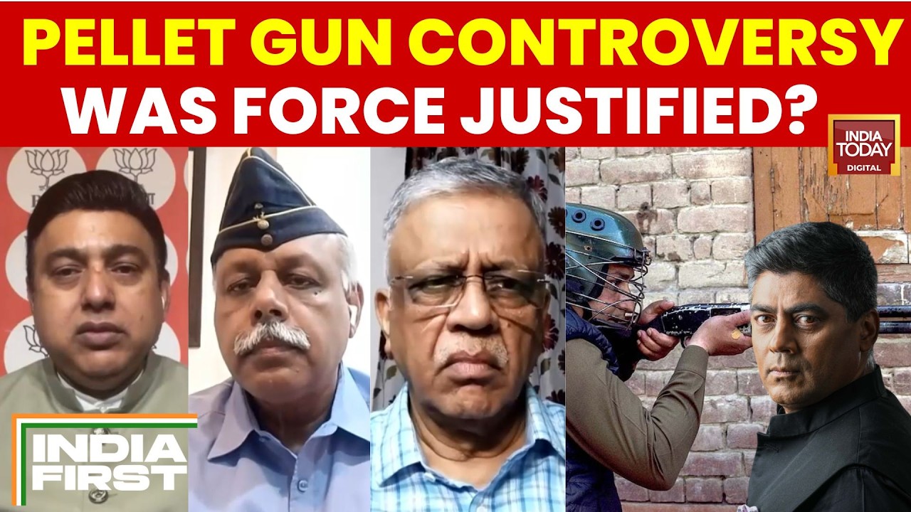Pellet Gun Row Explodes! Supreme Court Questions Use | DG CRPF vs Congress | Big Debate