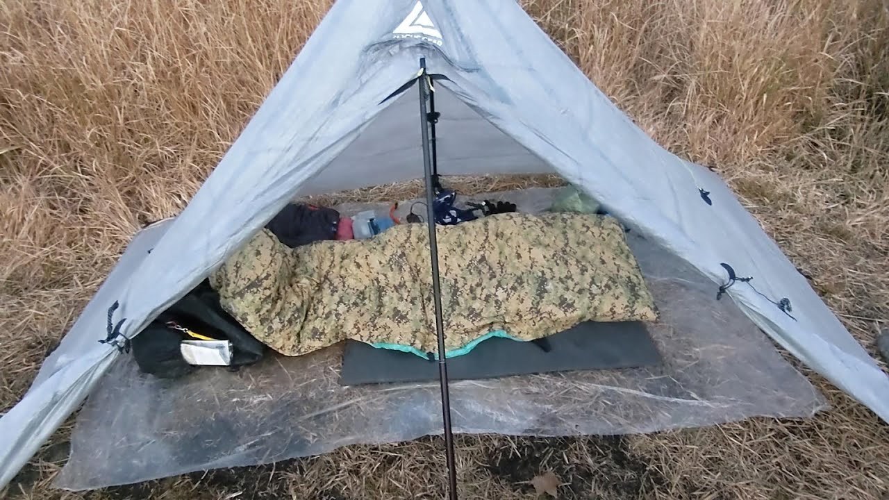 登山　2024年11月25日　Pa'lante Packs　v2　Enlightened Equipment　Enigma APEX Custom Sleeping Quilt