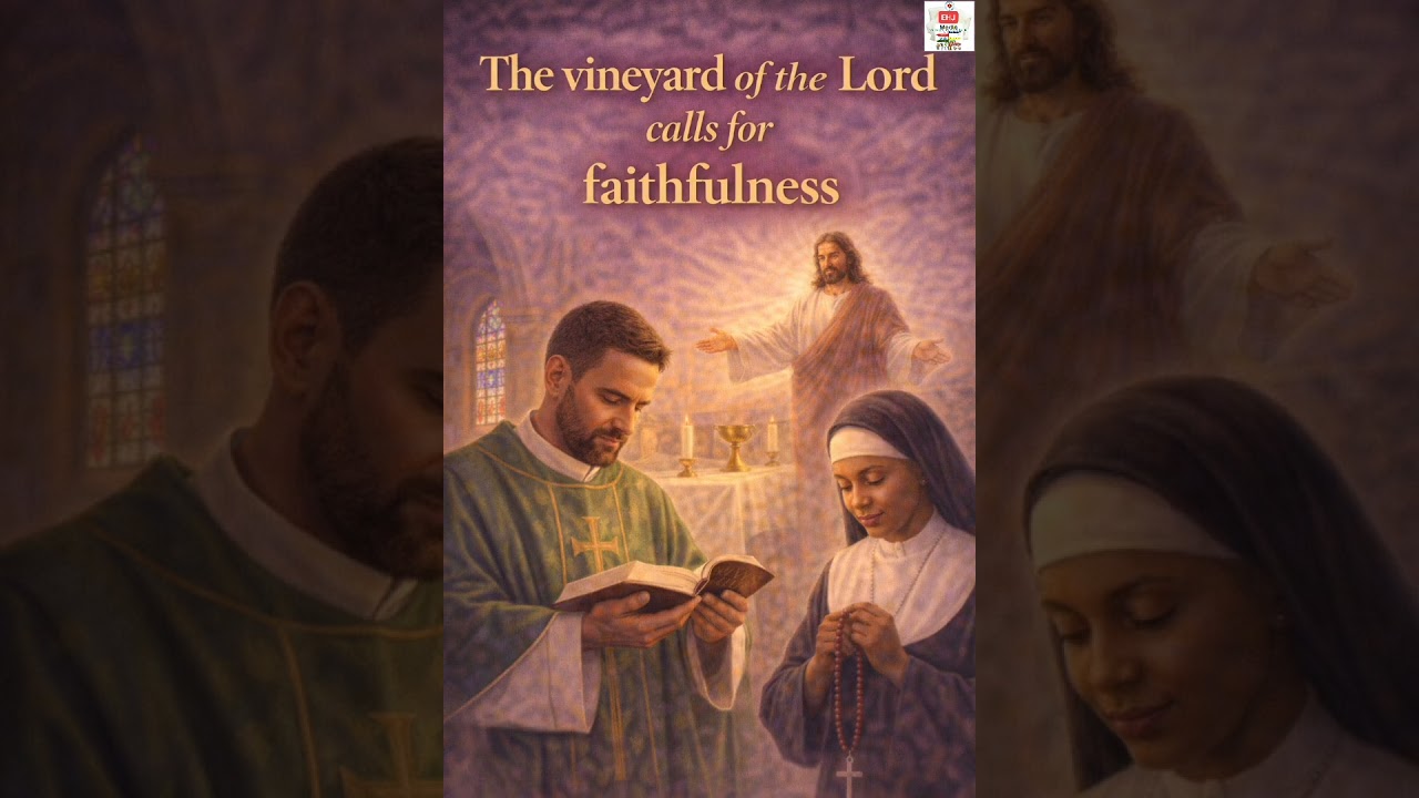 EHJ SISTERS 2026 LENTEN REFLECTION Day 17 - The vineyard of the Lord calls for faithfulness