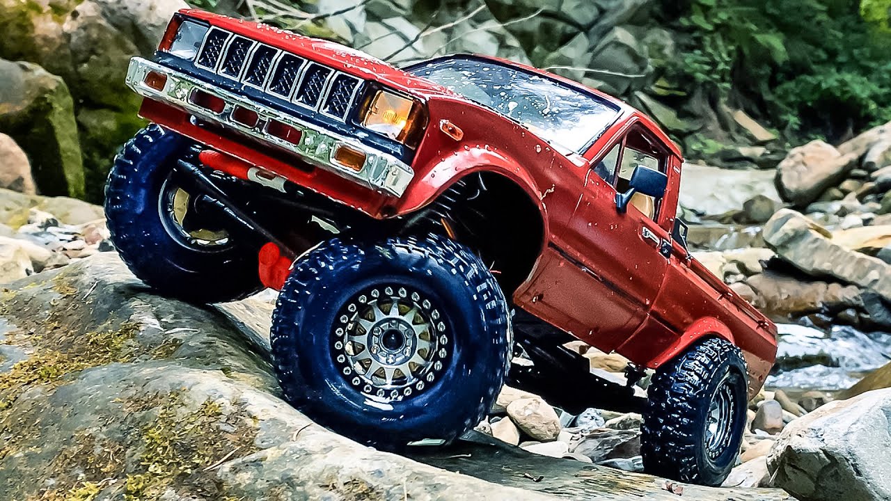Best Hard Body RC4WD Trail Finder 2 Mojave 2 for Axial SCX10II | Scale Driving #7