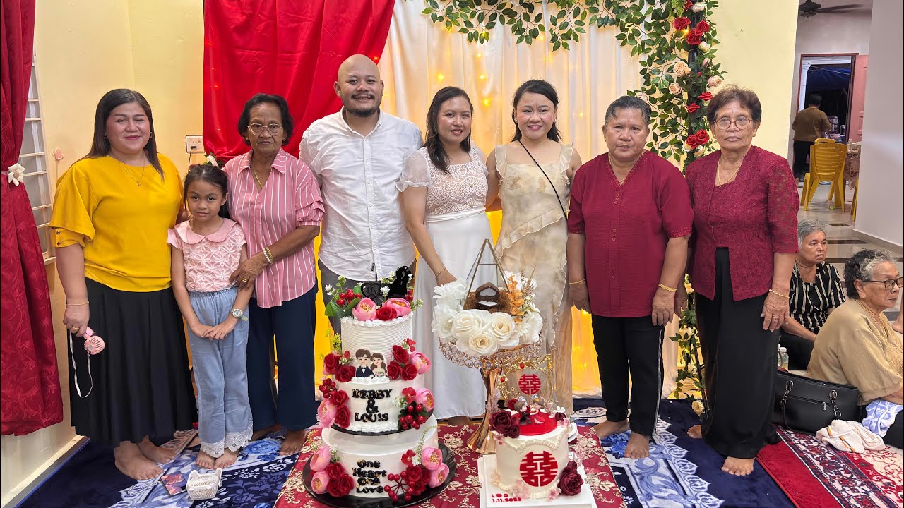 BESUAK TINCIN BETUNGGAL APAI VERONA BA LUNDU (DEBBIE & HUSBAND)