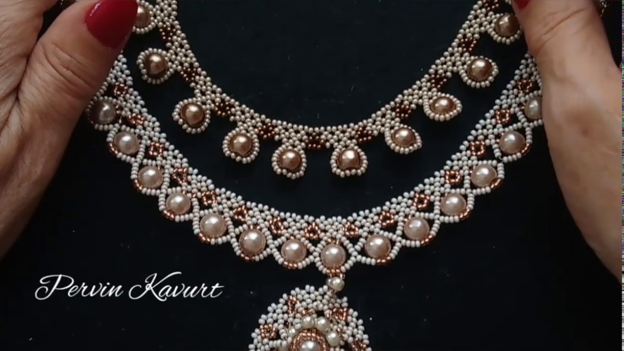 İncili Kolye Nasıl Yapılır? | How to Make Necklace with Pearl DIY?
