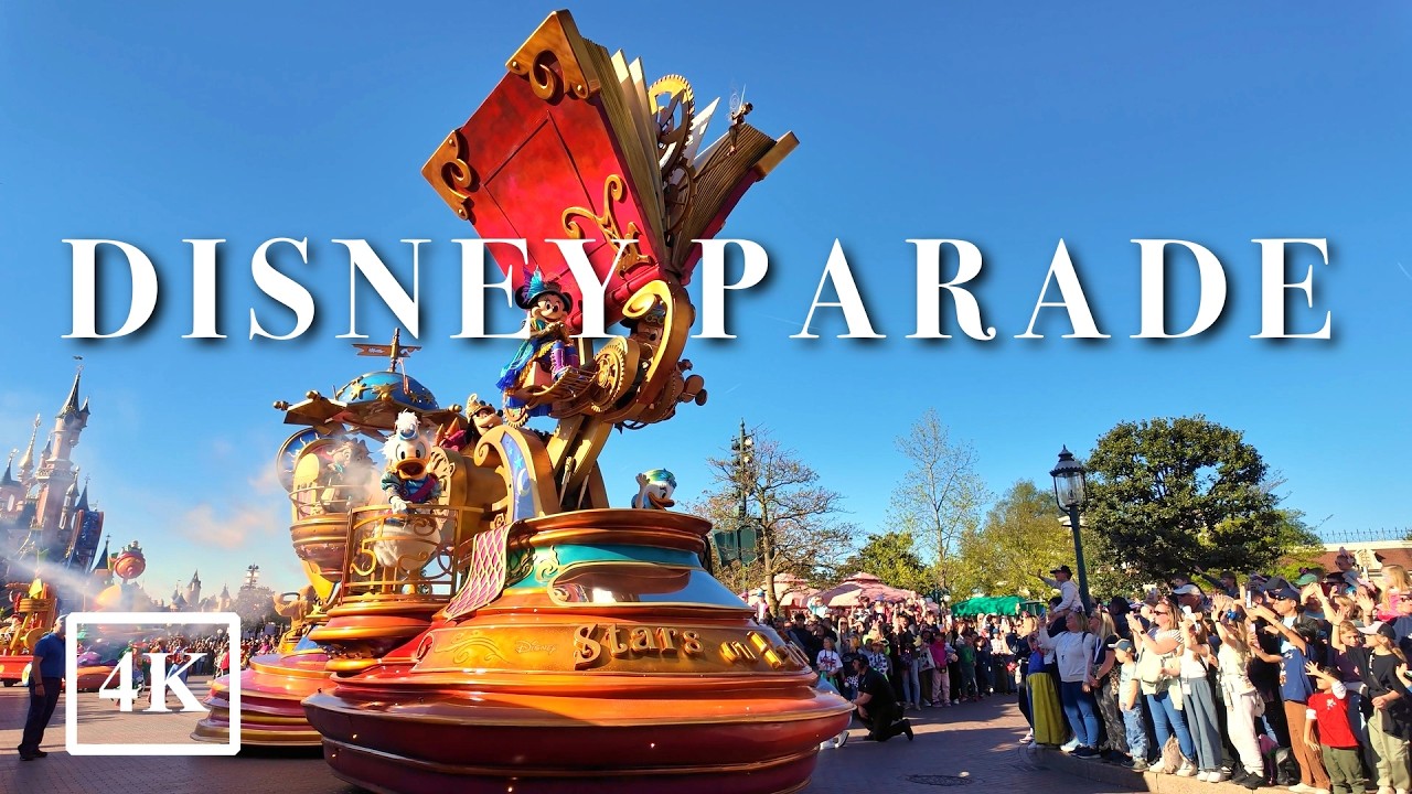 Disney Parade  I Disneyland Paris 4K 🇫🇷💫🏰✨