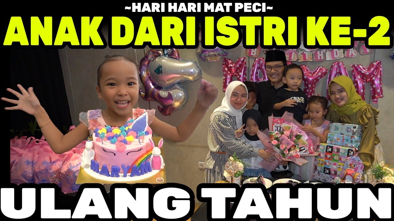 MAT PECI NGOS NGOSAN NGURUSIN ULTAH MARYAM