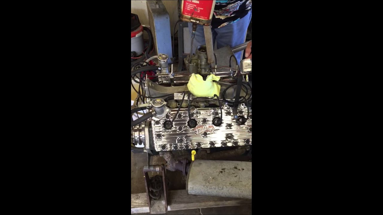 8BA Ford Flathead with 4