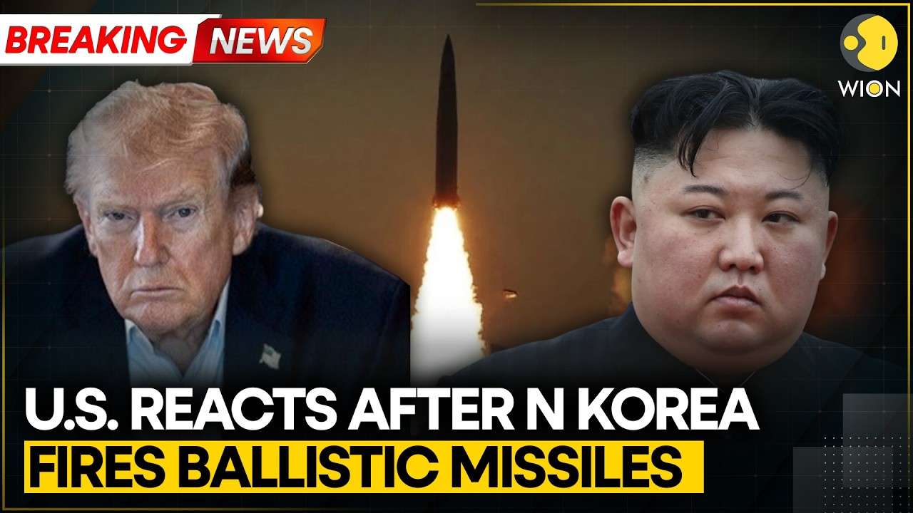Breaking: U.S. Reacts After North Korea Fires Ballistic Missiles | WION