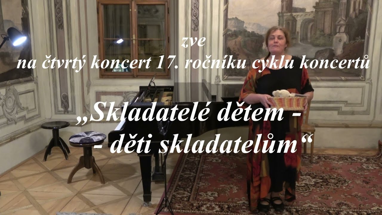 Skladatelé dětem-děti skladatelům 10.11.2023 - Foerstrova síň, Praha - Společnost českých skladatelů