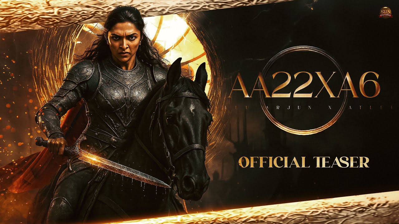 AA22xA6 | Official Teaser | Allu Arjun x Atlee | Deepika Padukone | Samantha | Movie Cruzzer
