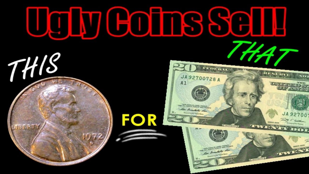 Crusty & Ugly Lincoln Pennies That's Easy To Sell! - It's A $20 Bill For Every Find!!