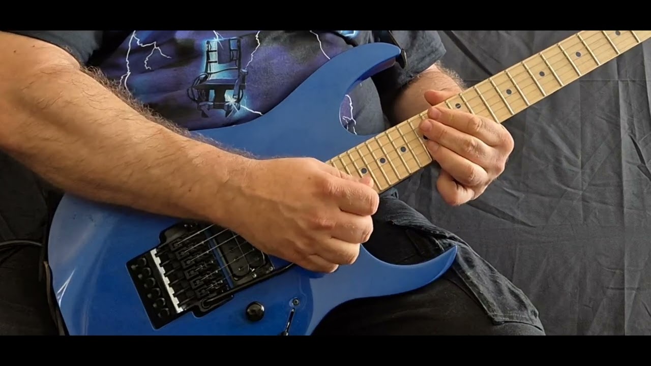 Wilki - Son Of The  Blue Sky (Maciej Gładysz) guitar solo cover