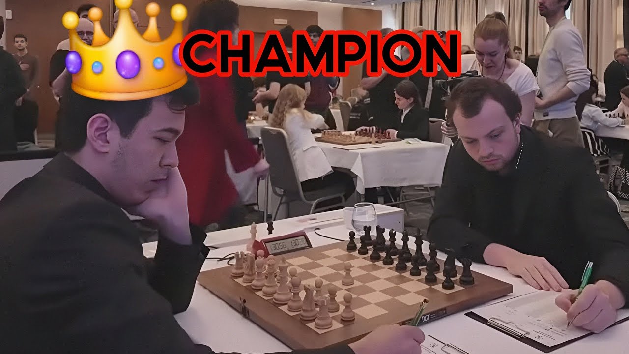 Congrats 👑 | Nodirbek vs Hans Niemann