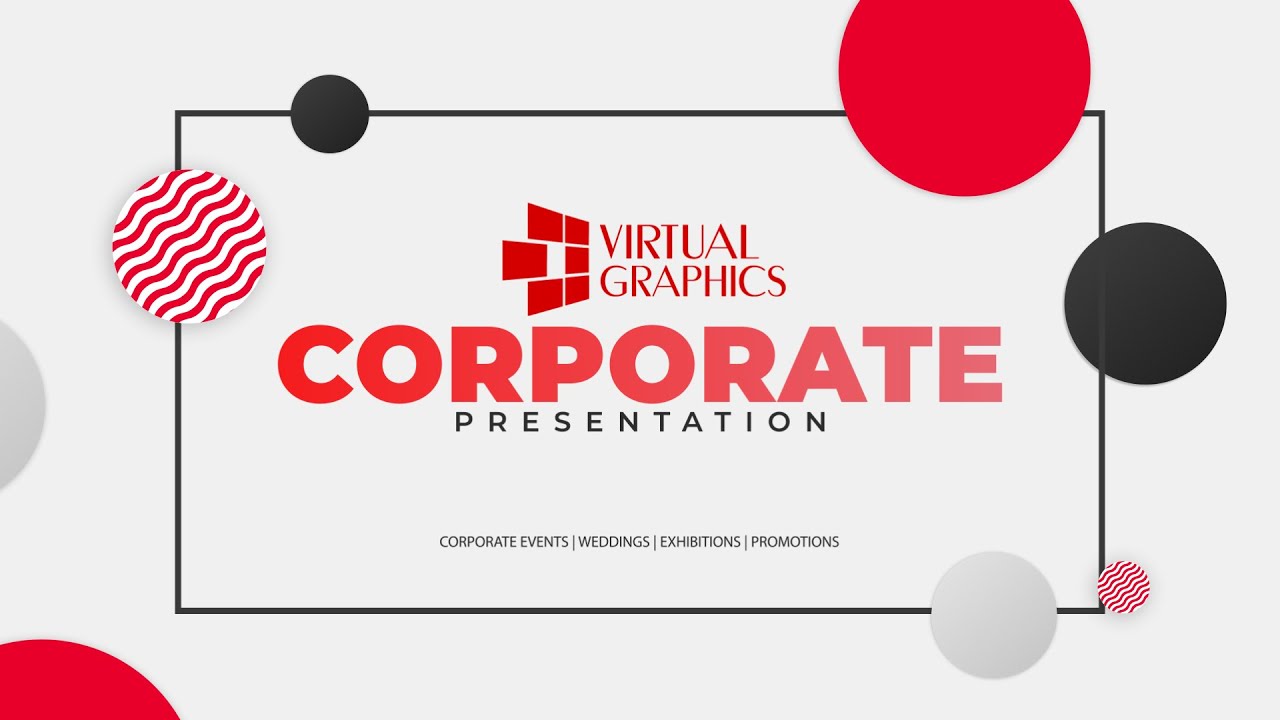 Virtual Graphics Corporate Presentation of Corporate Events | Wedding Events | Exhibition Events