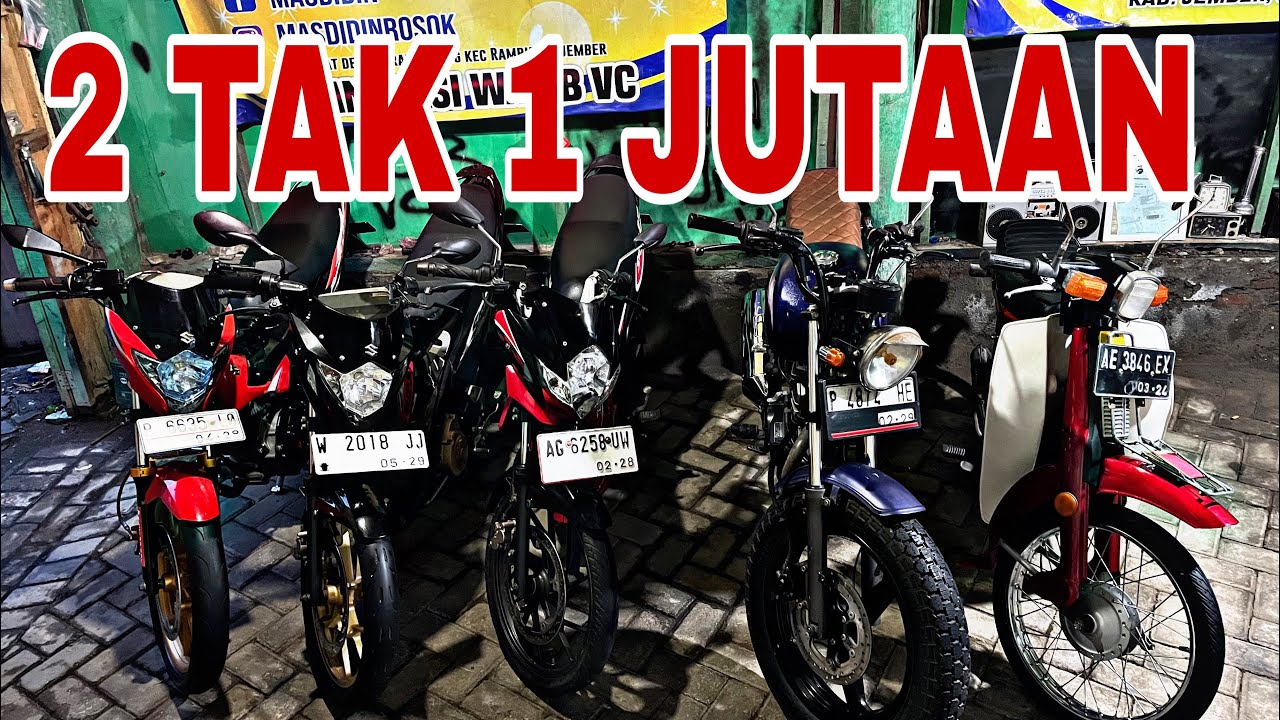 ❌SUDAH LAKU SEMUA❌❌BARU MASUK MOTOR MURAH DIJUAL SEMUA..‼️ WAJIB NONTON BUAT YANG SUKA OBRAL..⁉️