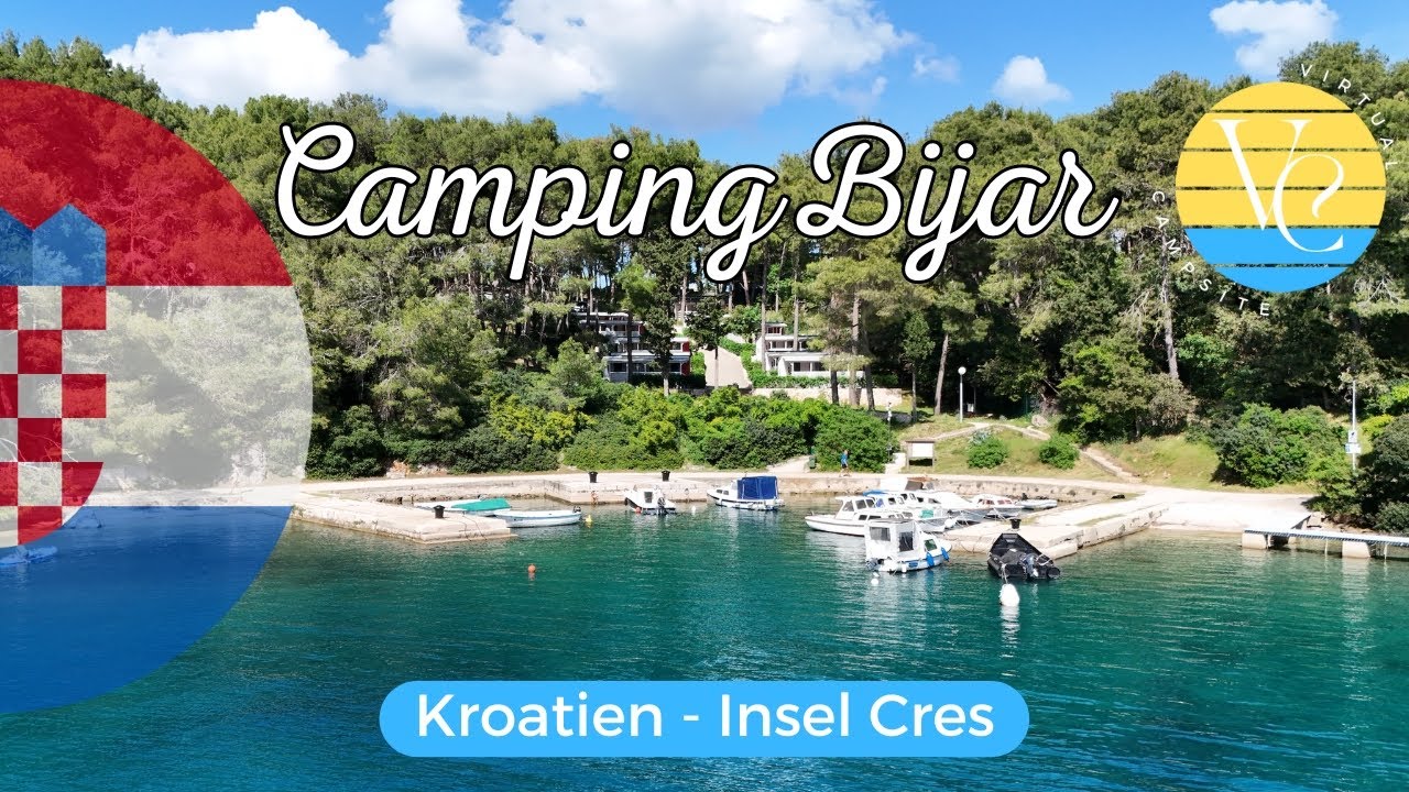 Camping in Kroatien: Der idyllische Campingplatz Bijar auf Cres Losinj