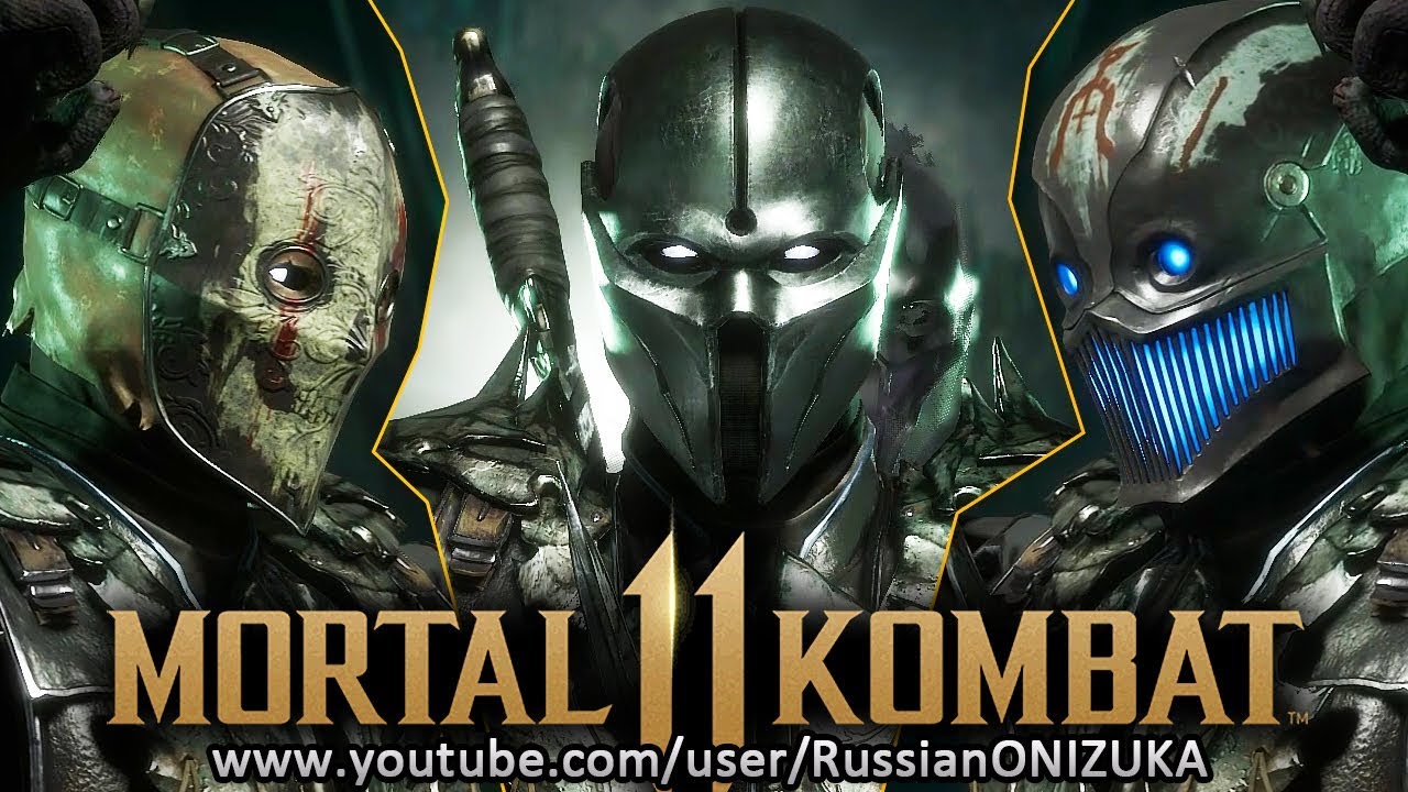 Mortal Kombat 11 - НУБ САЙБОТ - ВСЕ КОСТЮМЫ и ОРУЖИЕ
