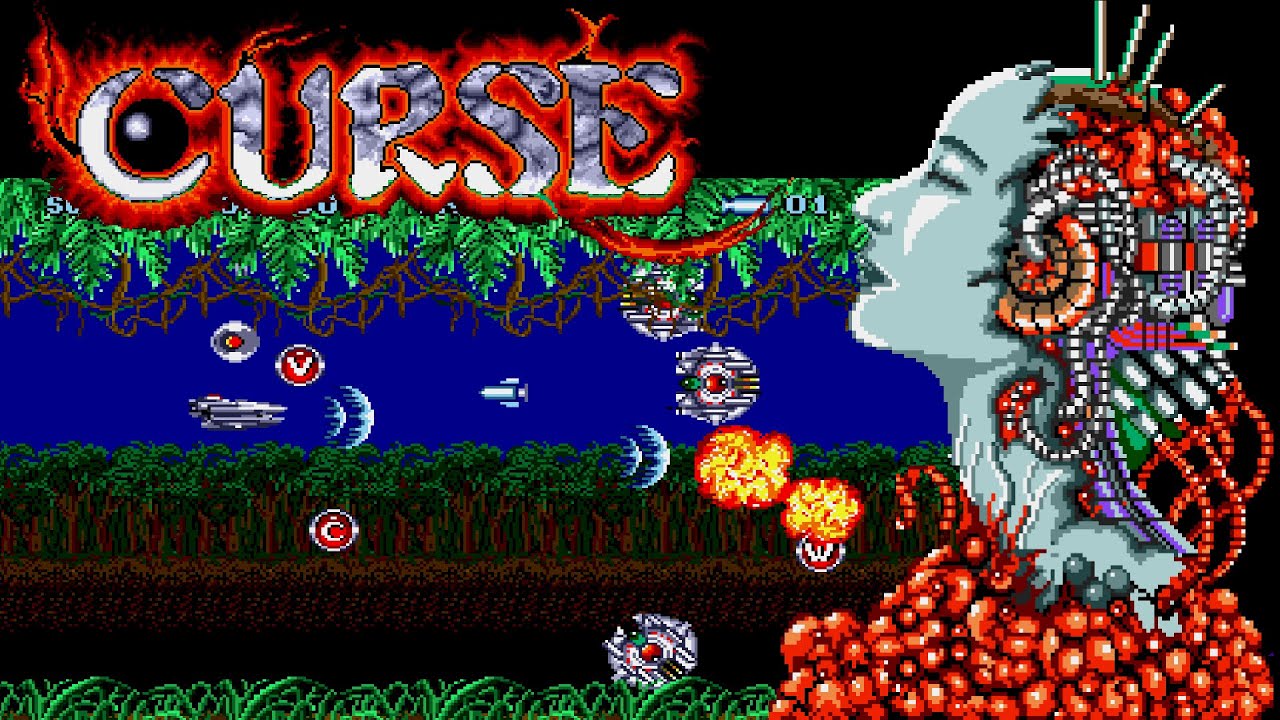 Curse (MD · Sega Mega Drive) original video game | full game session 🧠🚀🎮