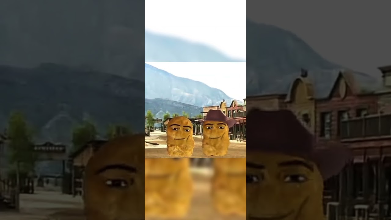 Chicken Nugget Cotton Eye Joe  #memes #funny