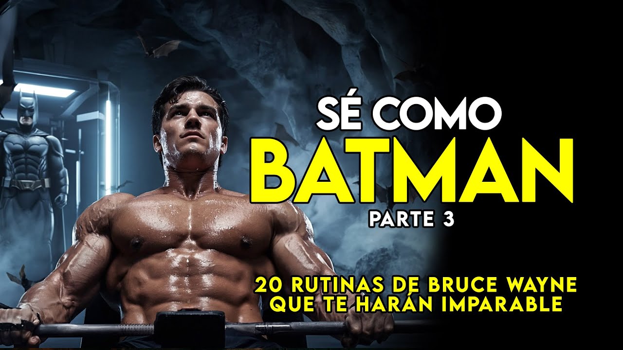 SÉ COMO BATMAN III: LAS 20 RUTINAS IMPARABLES DE BRUCE WAYNE | ESTOICISMO